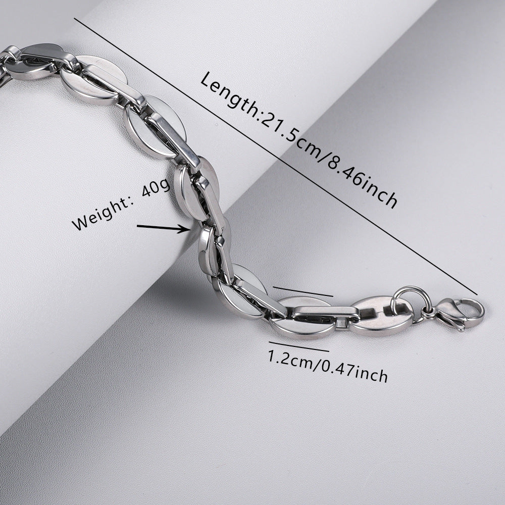 Chakalon Streetwear Cuban Chain Bracelet
