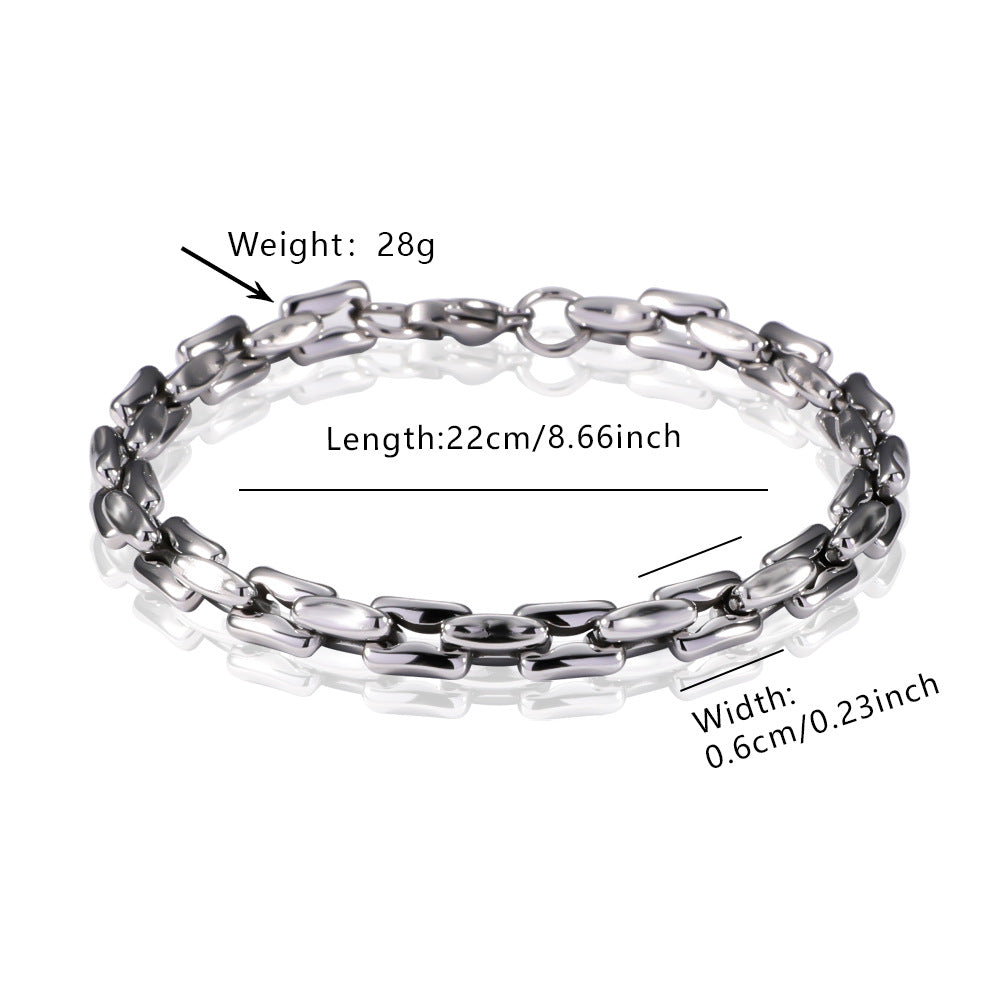 Chakalon Streetwear Cuban Chain Bracelet