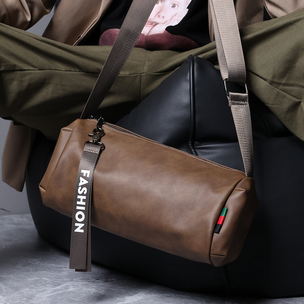 Men's bag small crossbody bag, men's shoulder bag, stylish casual street crossbody purse small