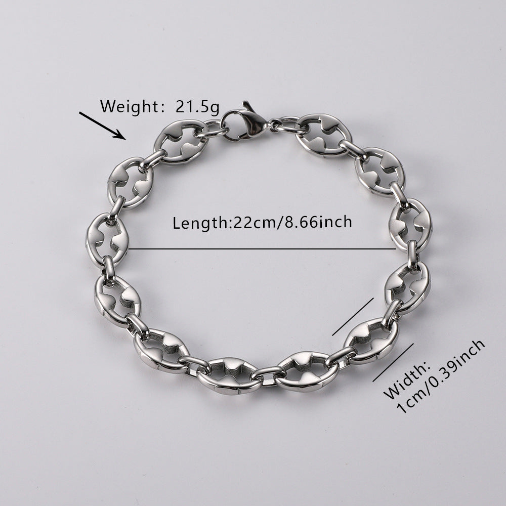 Chakalon Streetwear Cuban Chain Bracelet